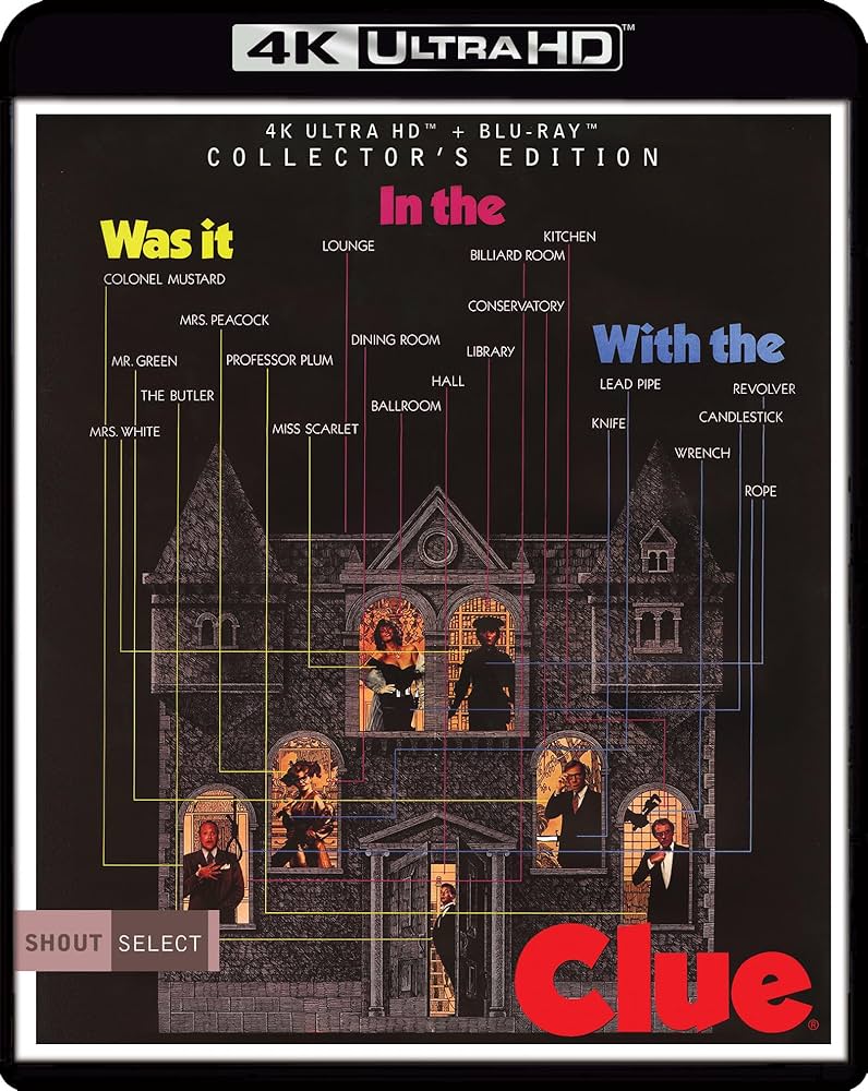 その他 Clue [Import USA Zone 1] Amazon.com: Clue (1985) - Collector's Edition 4K Ultra HD +